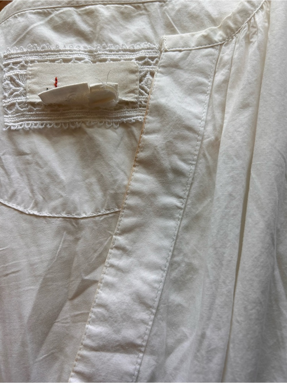 Anthropologie Somerset White Eyelet Maxi Dress 1X - Picture 11 of 11